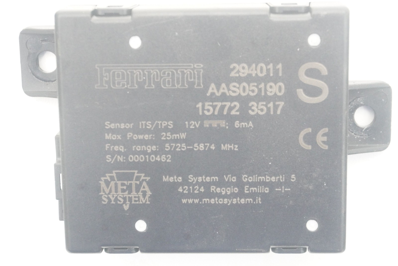 Ferrari GTC4Lusso Anti-theft sensor P/N 294011