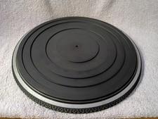 PIONEER PL-530 PLATTER AND RUBBER MAT ORIGINAL EXCLLENT CONDITION PNR-030