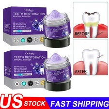 Dental Restoration Mineral Powder, Mineral Tooth Powder, Teeth Whitening-US