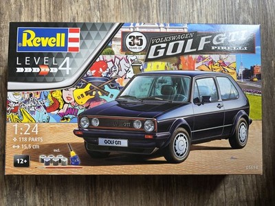 Revell Bausatz VW Golf GTI 1:24 35 JAHRE In OVP