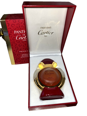 Vintage RARE Panthere De Cartier 50mL/1.6oz Parfum de Toilette Refillable