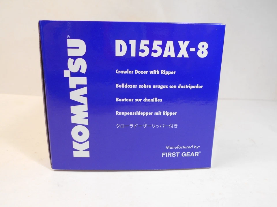 1st Gear - (60-0325) - 1/64 Scale - Komatsu - D155AX-8 - Dozer w/Ripper - NIB - Image 4 of 4