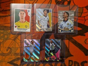 CRISTIANO RONALDO 2026 Panini FIFA 365 Sticker Collection LOT of 5