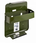 20L Green Jerry Can + Heavy-Duty Steel Holder Bracket – Fuel Storage Set
