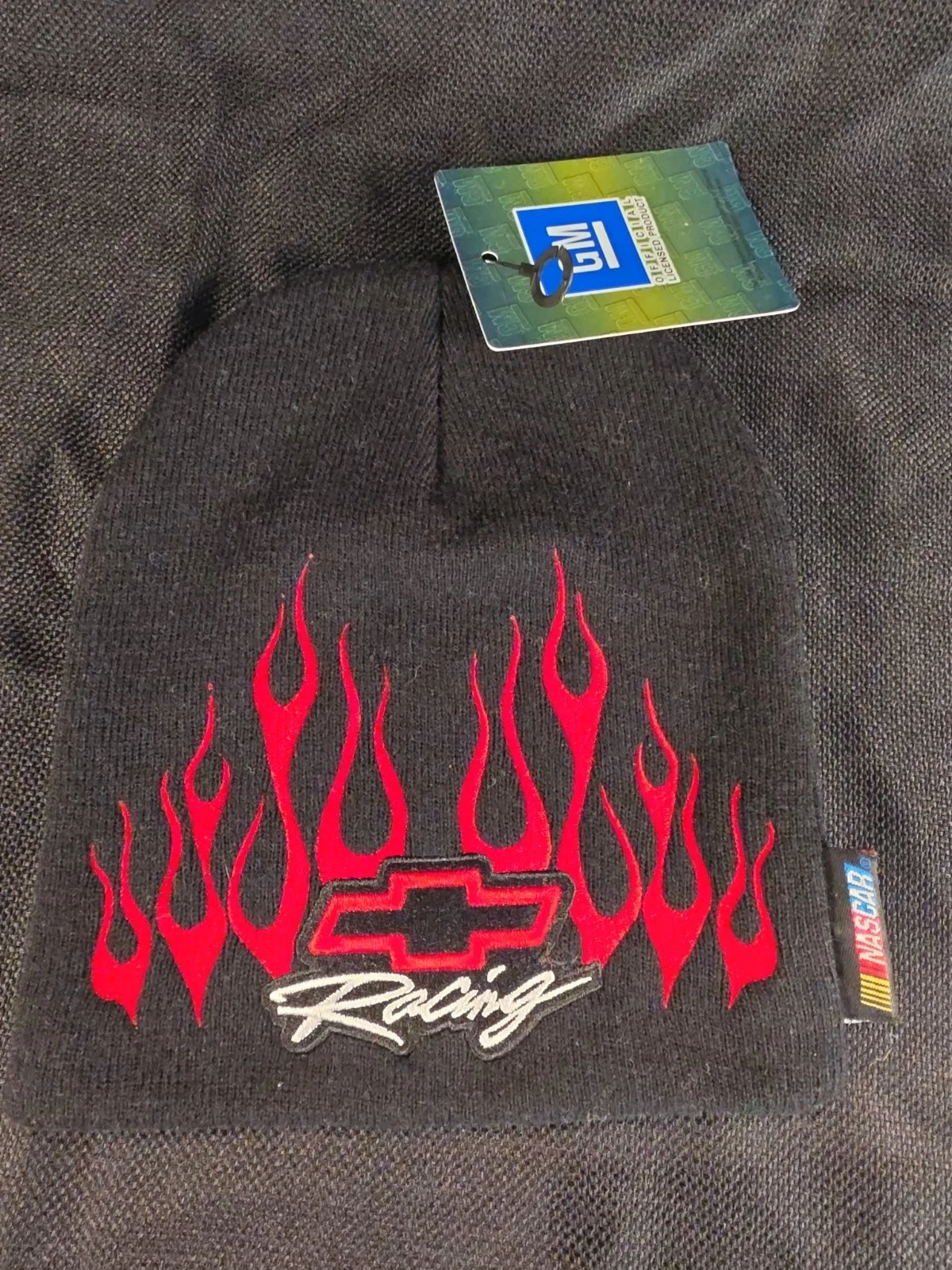 NWT Chevrolet Racing Flame Beanie
