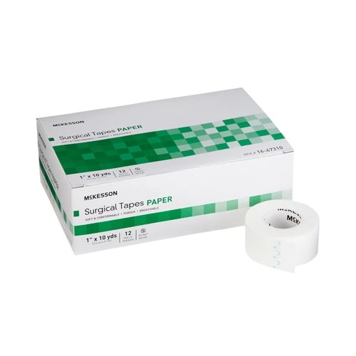 McKesson Medical Surgical Hypoallergenic Tape 1" X 10 Yds. 16-47310 12 Rolls