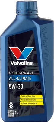 All-Climate Engine Oil 5W-30 1L Synthetic Car Lubricant. VALVOLINE