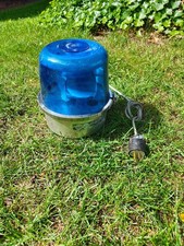 Vintage Tripp Lite Model Mark 6 Signal Strobe Light Blue Rare Tested Working Vintage Tripp Lite Model Mark 6 Signal Strobe Light Blue Rare Tested Working