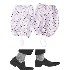 Sequins Long Leg Socks Elastic Cuffs Leg Warmers Glitter Legwamer Leg Sleeve
