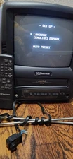 Rare 100% Working Emerson EWC0903 9" CRT TV/VCR Combo AC/DC