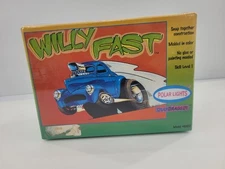 POLAR LIGHTS SNAP DRAGGIN #6001F WILLY FAST PLASTIC MODEL KIT, SEALED  BLUE