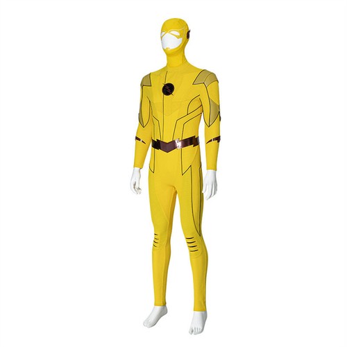 Costume cosplay The Flash stagione 8 flash inverso Outift uomo body Halloween - Foto 13 di 46