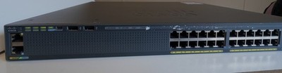 Cisco Catalyst 2960X-24PS-L PoE+ 24-Port Gigabit Managed Switch 370W Tested