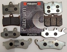 FERODO PLATINUM BRAKE PADS POST NORTON 588 WANKEL CLASSIC 2 ROTARY 1988-