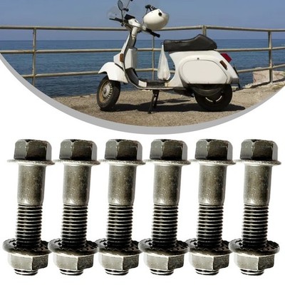 Essential Stahlschrauben 6 Stück M10x40mm Kopfschrauben für E Bike Stoßdämpf