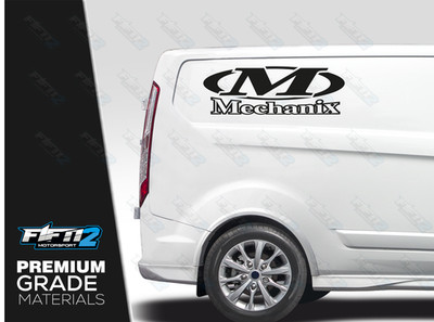 Mechanix großer Van Vinyl Grafik Aufkleber Sticker Wrap Motocross MX Road