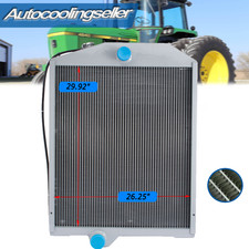 #RE21896/ RE21895/ AR79458 Aluminum Tractor Radiator Fit John Deere 4640 4840