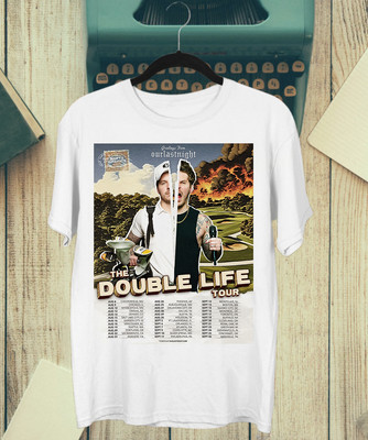 Greetings From Our Last Night band Double Life Tour T Shirt Full Size S-5XL