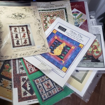 Quilts Wall Hanging Quilting Lap Quilts Patterns Lot of 11