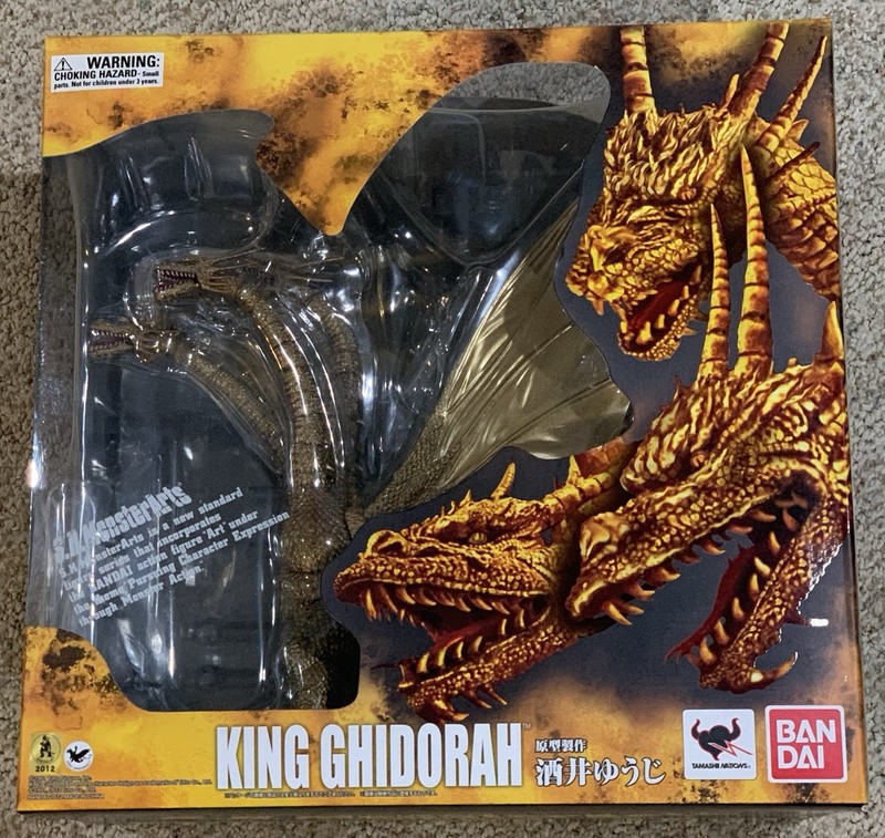 S.H. MonsterArts KING GHIDORAH 1991 - ORIGINAL RELEASE 2012 US Seller - Bandai
