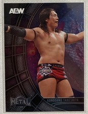 2025 Upper Deck Metal AEW Wrestling Konosuke Takeshita Card #24 WWE NXT NJPW