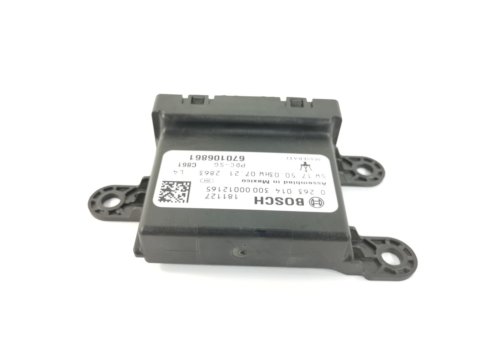 Maserati Ghibli 2019 M156E RWD 3.0 L Parking Assist Control Module 670106861 OEM