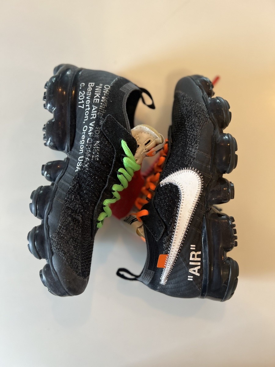 Size 4.5 'The Ten' Off White X Nike Air Vapormax | eBay