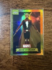2024 Topps Chrome Marvel Adam Warlock Gold Refractor /50 #4