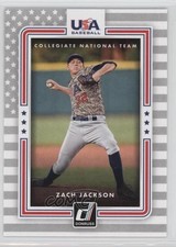 2016 Panini Donruss USA Collegiate National Team Zach Jackson #USA-19 0o9