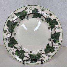 Wedgwood Napoleon Ivy 9  Rimmed Soup Bowl England Queenswear