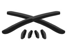 Vonxyz Replacement Rubber EarSocks Nose Pieces for-Oakley Fast Jacket-Black
