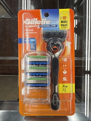 Gillette Fusion5 Proglide Men's Handle & Razor Blade Refills - 5 pack