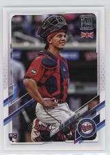 2021 Topps UK Edition Ben Rortvedt #180 0q0m