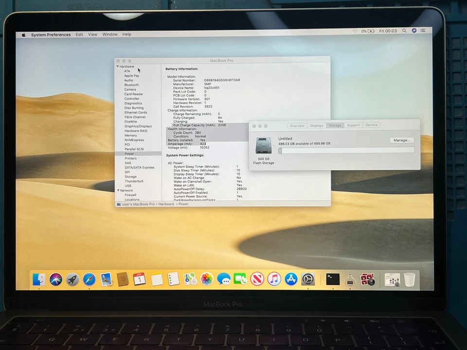 Apple MacBook Pro 13" 2017 · i5 · 16GB · 500GB, photo 4 of 5