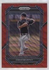 2023 Panini Prizm Ruby Wave Prizm Owen Murphy #7 0h26