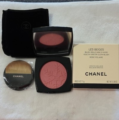 NEW~ CHANEL Les Beiges Healthy Winter Glow Blush - Rose Polaire | eBay