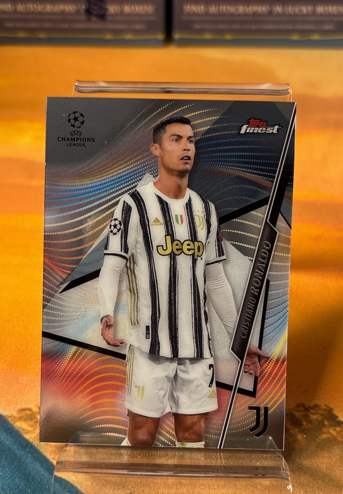 2020-21 Topps Finest Uefa Champions League - Cristiano Ronaldo #1