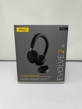 Jabra Evolve2 75 USB-C, UC Stereo Stand, Black