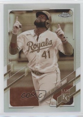 2021 Topps Chrome Sepia Refractor Carlos Santana #207 00gy