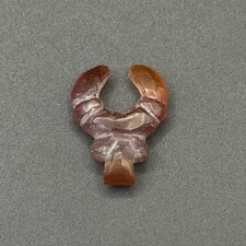 Ancient near eastern carnelian stone amulet pendant in good condition