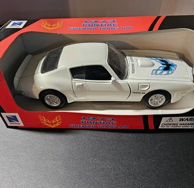 NewRay 1973 PONTIAC TRANSAM White W/ Phoenix On Hood