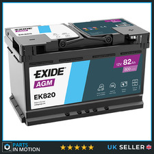 Car Battery EK820 Exide 000915105CD 3D0915105H 5GM915105AB 7P0915105A Quality
