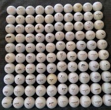 Lot 54 100 Balls Cheap Used Golf Balls, Random Brands  Conditions FREE SHIP