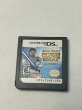 Star Wars the Clone Wars Nintendo DS Video Game Cartridge