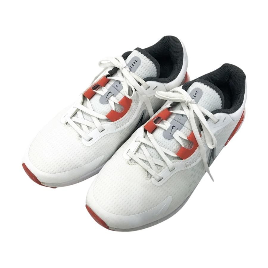 Nike Golf Infinity Pro 2 Mens White Lightweight Shoes Size 26.5cm