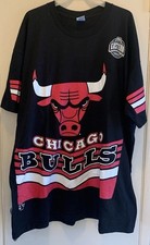 Vintage 1990 Chicago Bulls Salem Sportswear T Shirt Size Mens XXL Made In USA