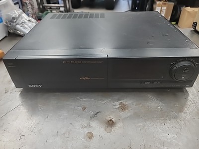Sony Black Hi-Fi SLV-595HF VCR NICE!!!!