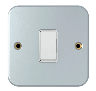 (W3.1) NL8420/S - Newlec 20A DP Switch - Metalclad