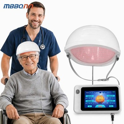 1070 nm NIR PBM Therapy Helmet for Memory Loss Brain Fog Cognitive Function