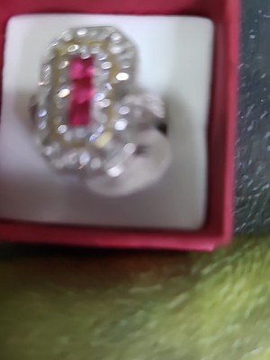 Raspberry  Ring Size 7